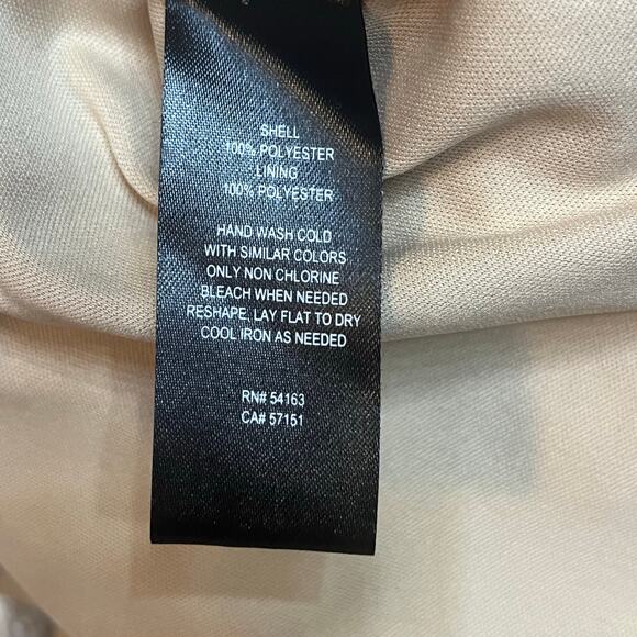 Jessica Howard Lace Sheath Cocktail Dress Plus Size 14 crochet bridal boho - Picture 5 of 9